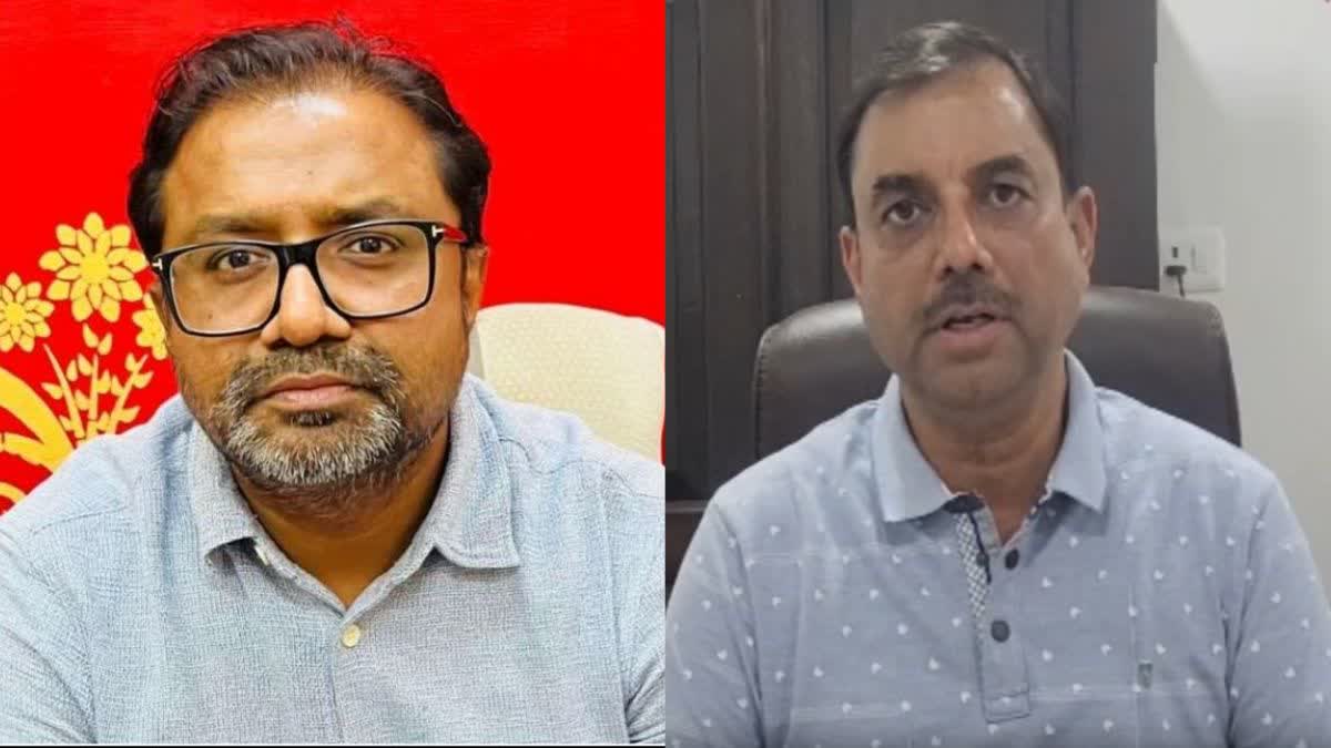 Dr Son Dev Bansal (L) and Dr Anurag Sharma