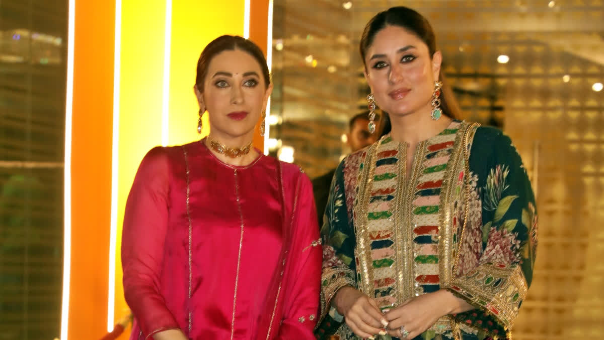 Karisma and Kareena Kapoor
