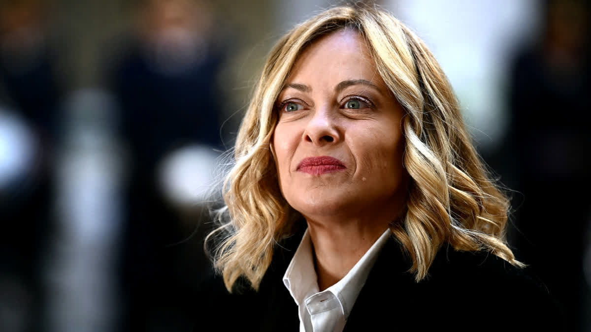 ITALY PM Giorgia Meloni