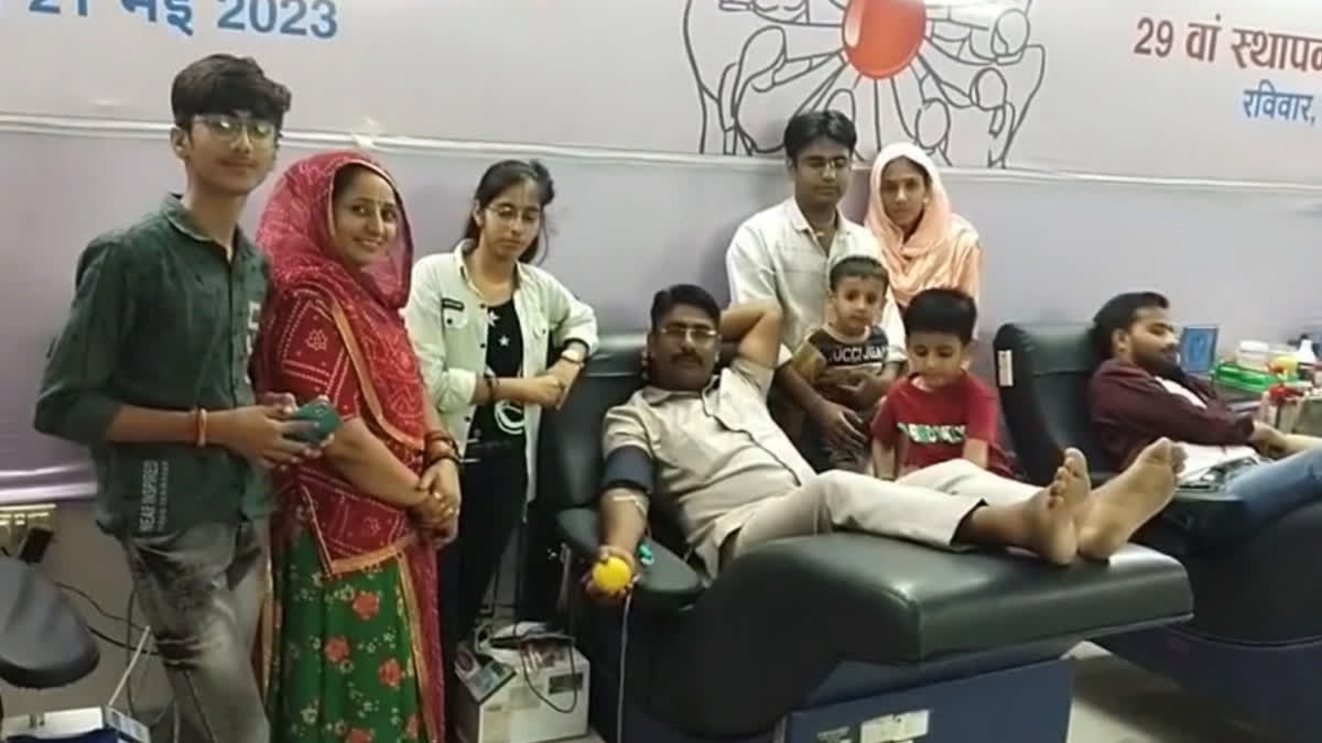 World Blood Donor Day: Jaipur Family Celebrates Occasions By Donating Blood Blood donation