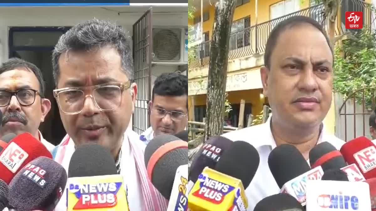 Central Minister Pabitra Margherita and MP Kamakhya Prasad Tasa paid tribute to the martyrs of Jorhat plane crash