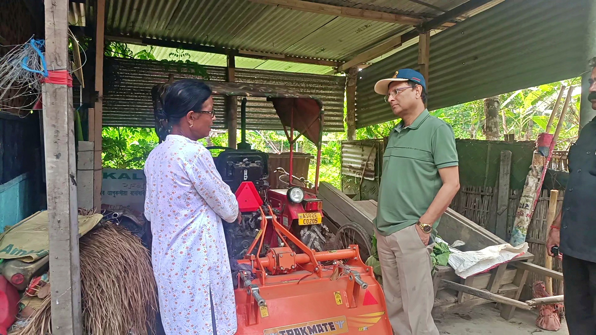 ETV Bharat Impact Story : Nagaon DC visited an ideal female farmer Kunti Borah's Home