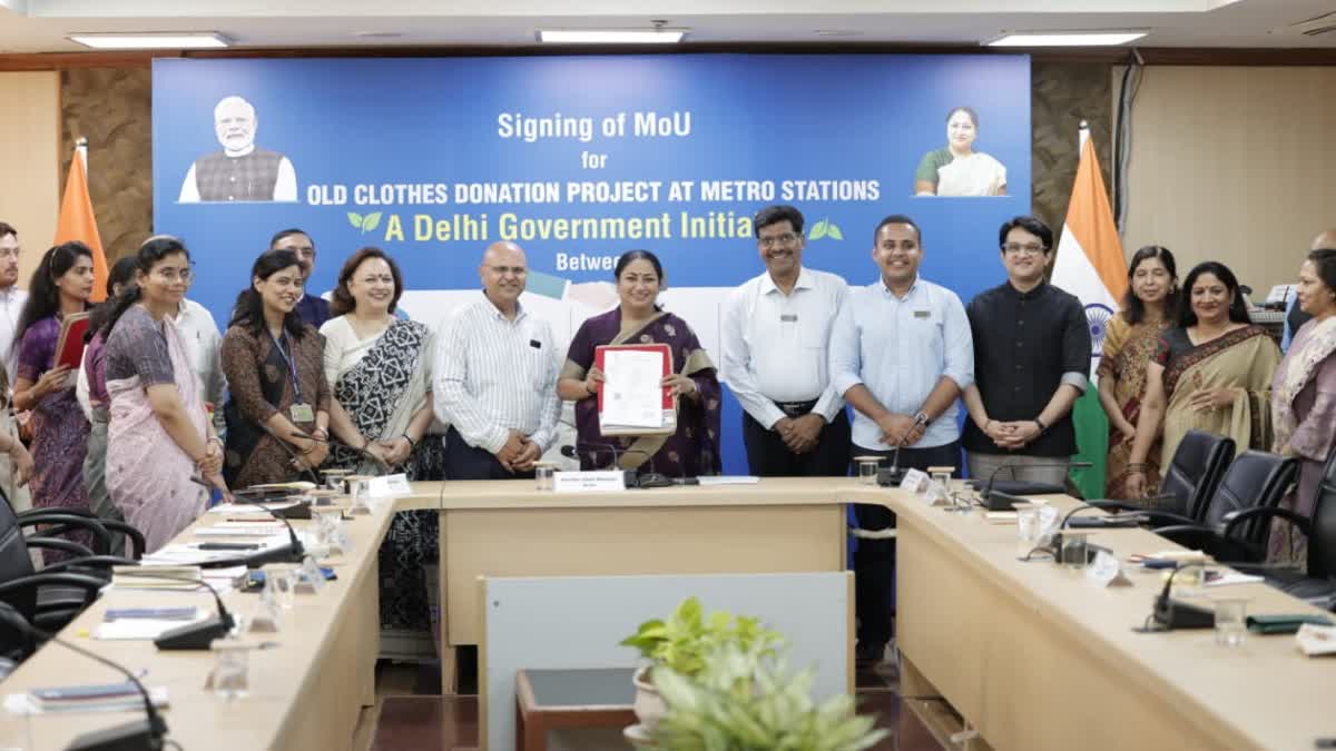 दिल्ली मेट्रो की अनोखी मुहिम