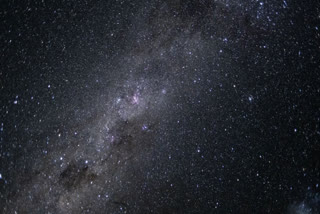 Photograph of Milky Way galaxy