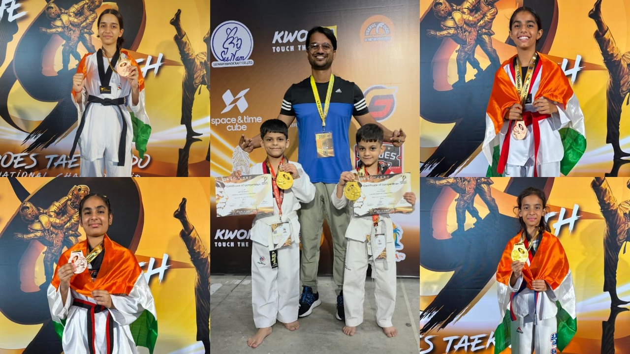 CHANDIGARH ATHLETES WIN GOLD MEDALS