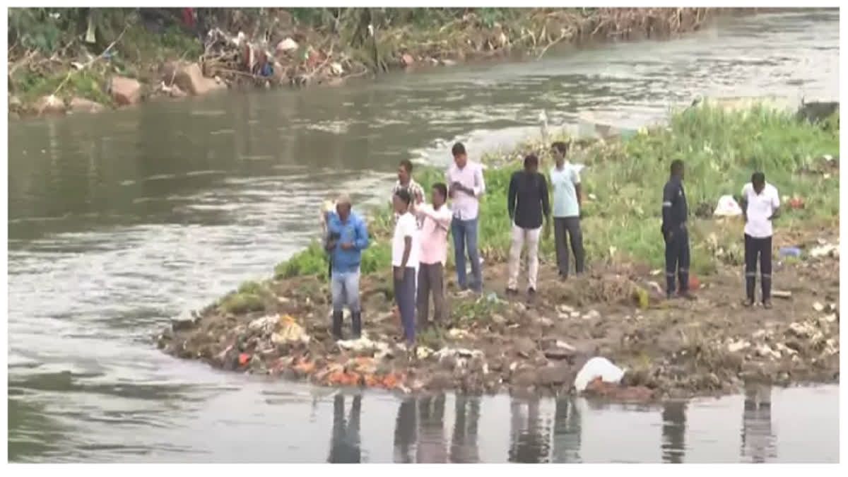 Hyderabad Man Kills Three-Year-Old Chronically Ill Son, Dumps Body In Musi River A man brutally killed his chronically ill three-year-old son, wrapped his body in a bag, and threw it into the Musi river. The incident took place on Saturday in Bandlaguda area of Hyderabad city