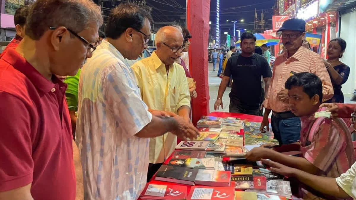 CPI(M) Durga Puja Stalls To House Books By Tagore, Other Indian Icons Beside Marx, Engels