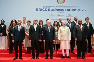 brics summit 2026 in pictures modi putin xi pezeshkian india host leaders, Urdu News