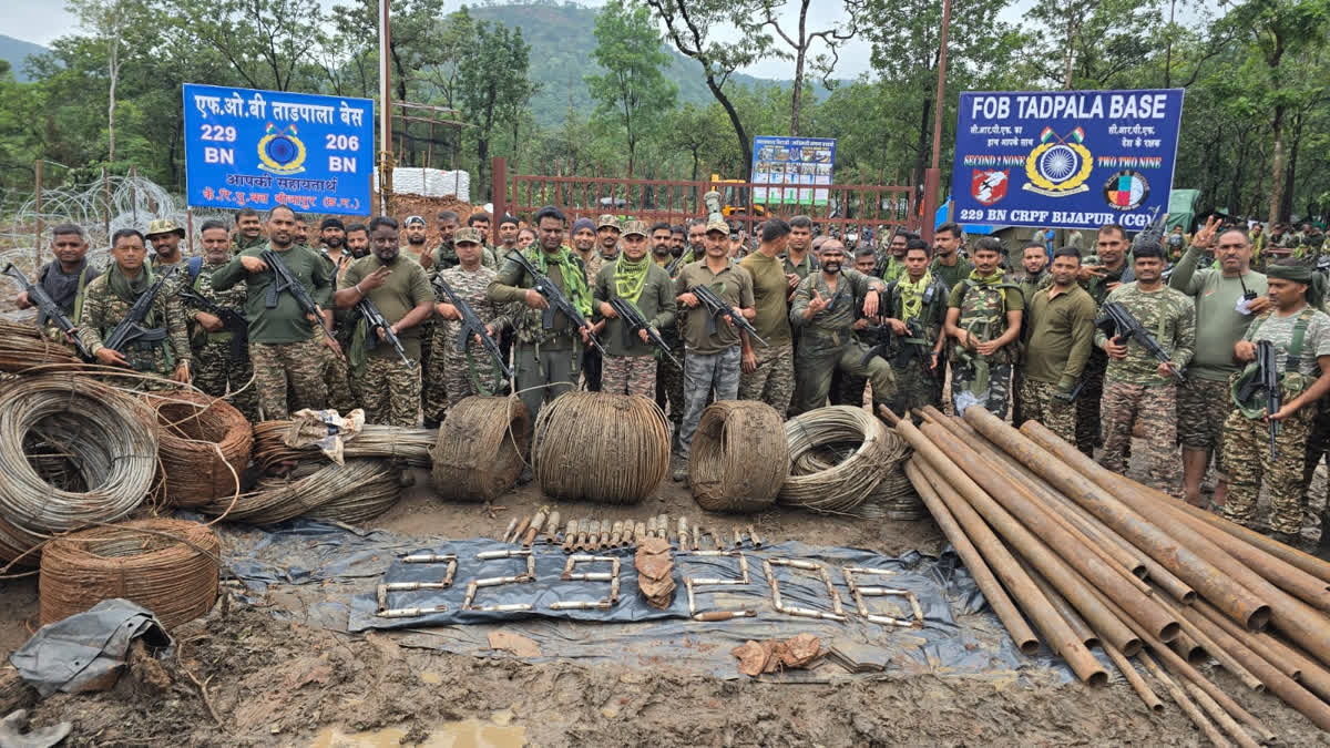 Big Success In Anti-Naxal Ops: Security Forces Recover Huge Cache Of ...