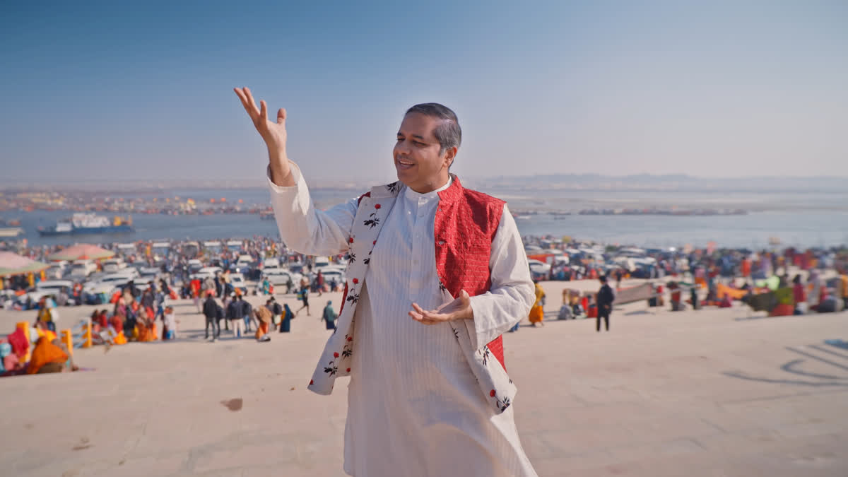 When The Kumbh Mela Found Its Voice: Siddhant Bhatia On Music, Mysticism, And The Machinery Of Sound Siddhant Bhatia at the Mahakumbh Mela