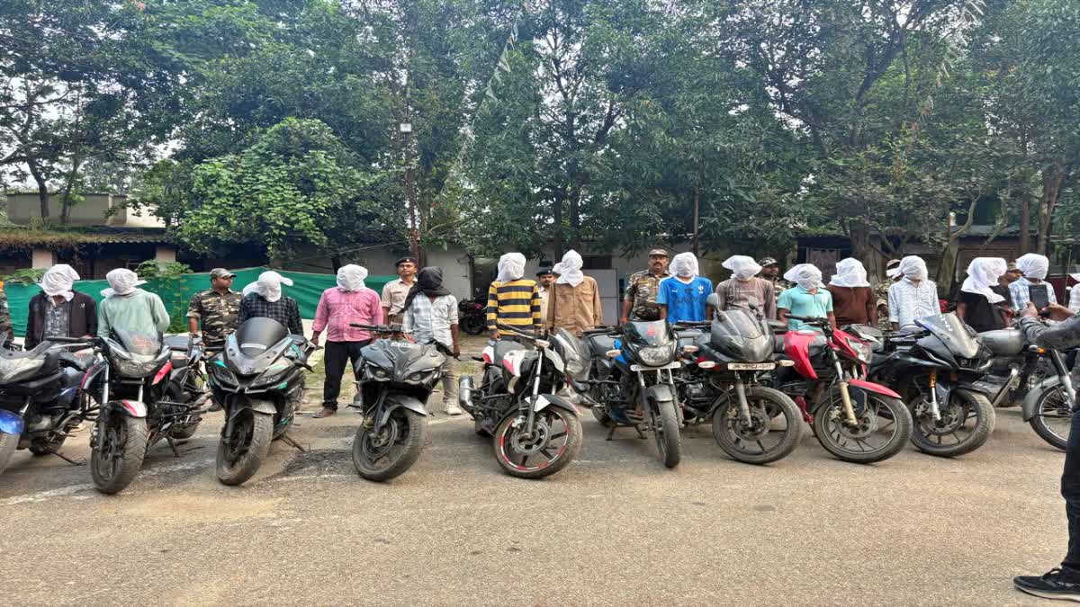 Police disclosed bike theft gang