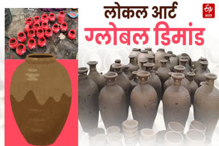 अलवर के मिट्टी उत्पादों की देशभर में मांग