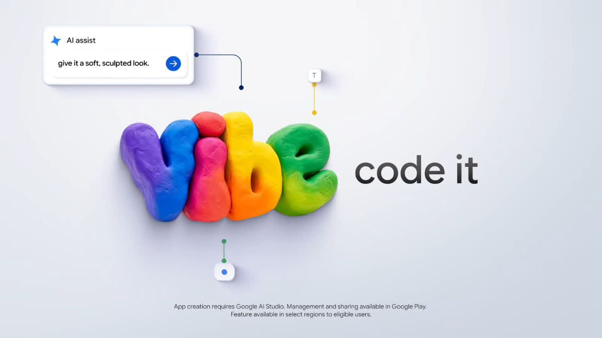 Photo: ETV Bharat Google Makes It Easier To Publish 'Vibe-Coded' Apps On Play Store: Here's How