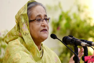 Former pm of Bangladesh Sheikh Hasina