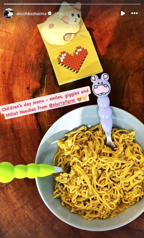 Anushka Sharma's Children's Day Menu For Her Kids Vamika, Akaay Is Filled With 'Smiles And Giggles