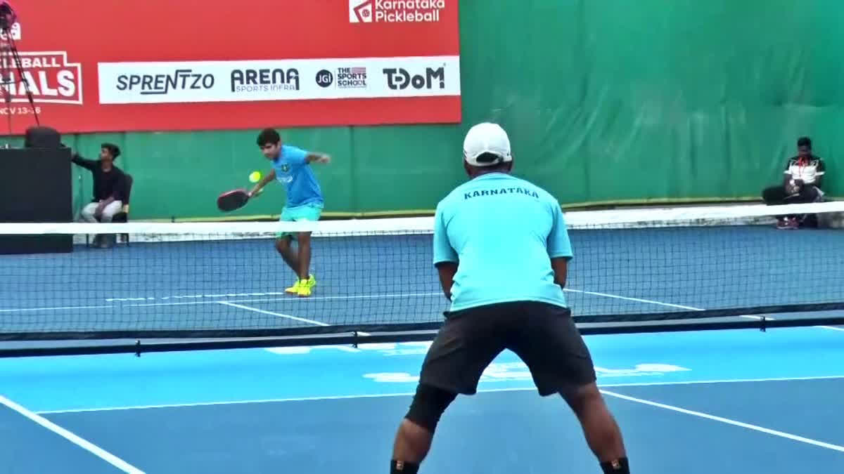 Karnataka Dominates First Day Of Sabala Indian Pickleball Nationals Tournament