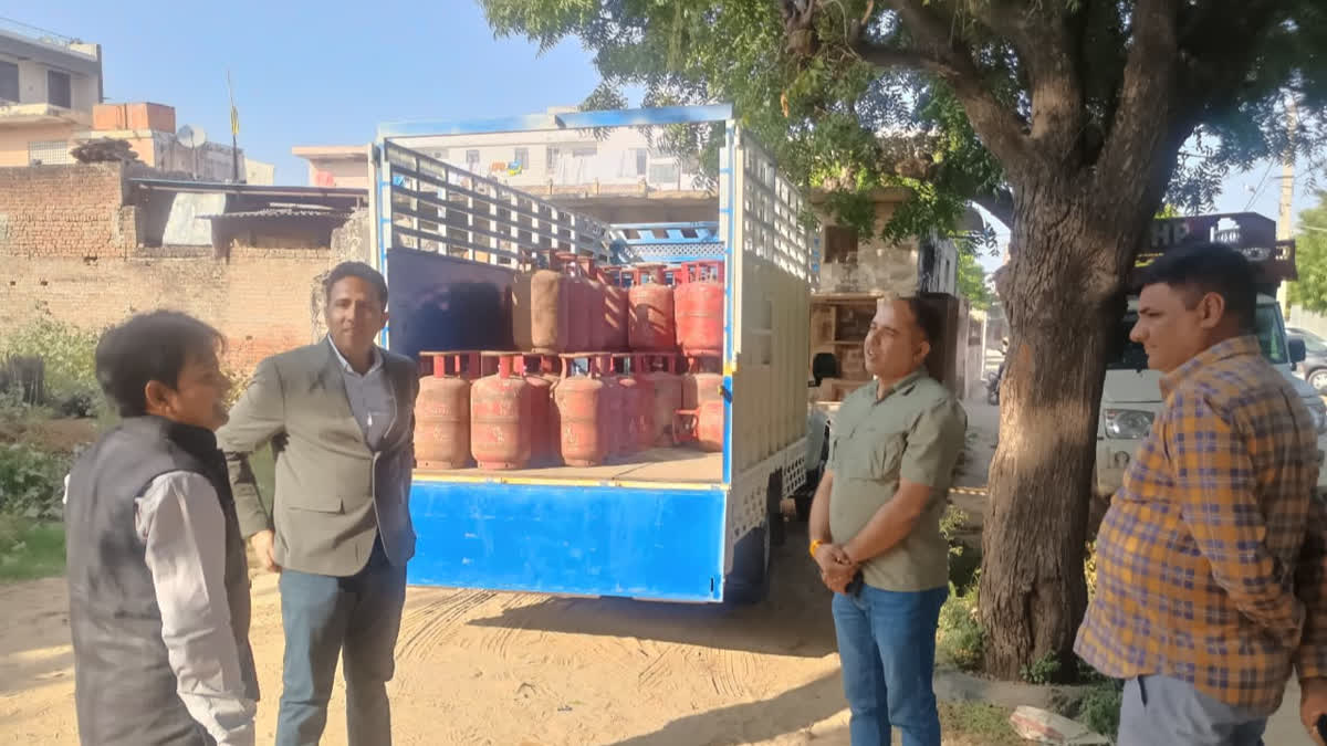 Team taking action against illegal gas cylinders