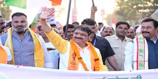 ALOK SHARMA PADYATRA SEHORE