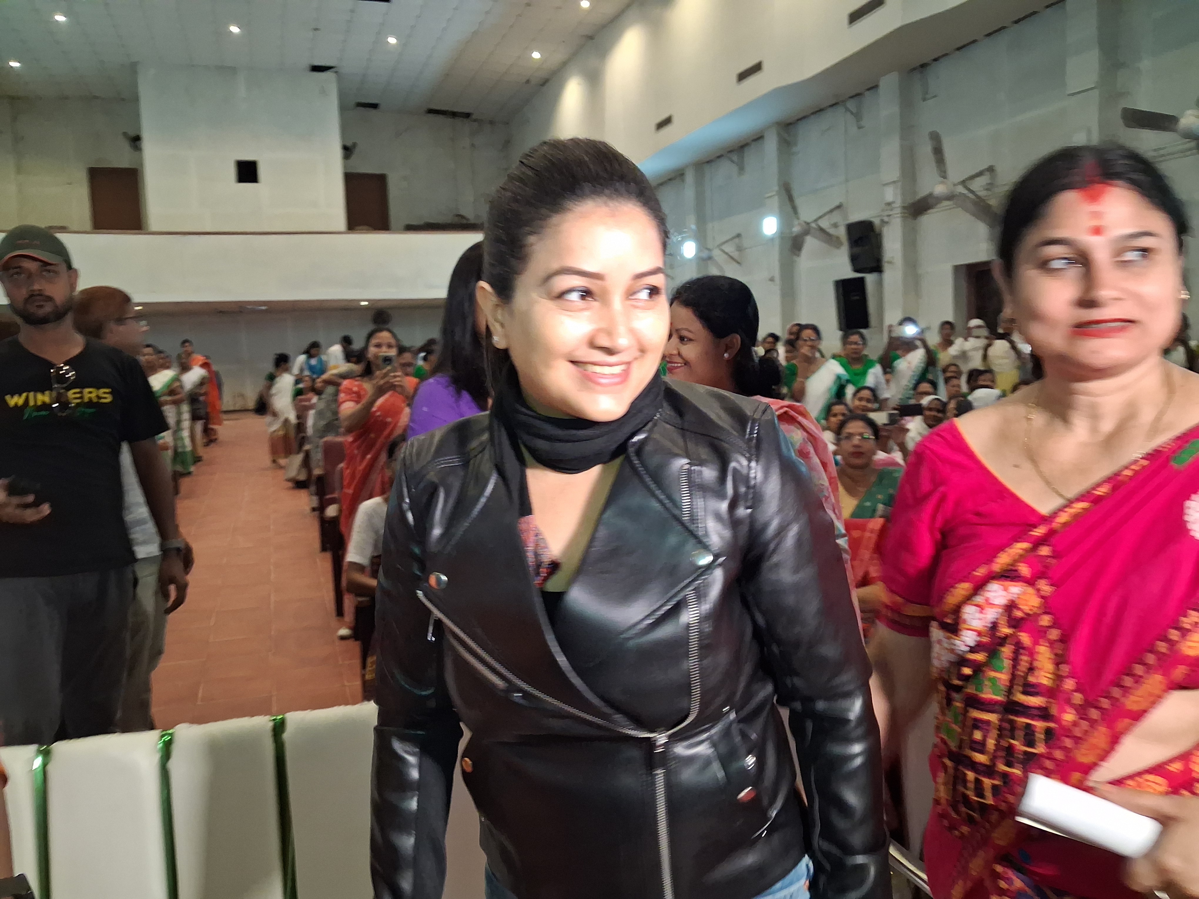 Chairperson Angurlata Deka participates in the awareness meeting regarding the Women's Commission