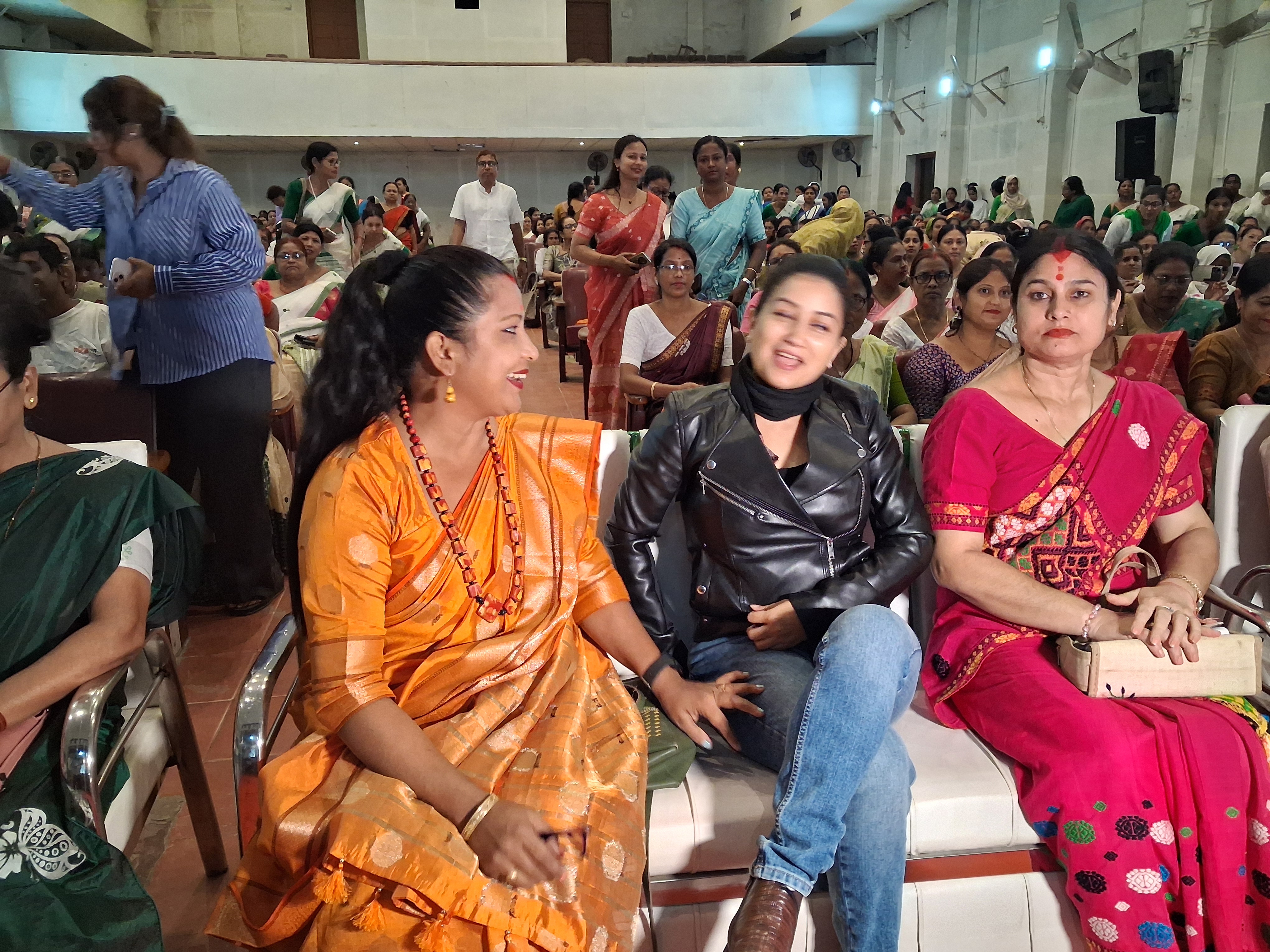 Chairperson Angurlata Deka participates in the awareness meeting regarding the Women's Commission