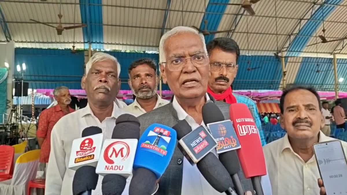 தமிழ்நாட்டில் மதவெறி அரசியலை பரப்ப நினைக்கிறது பாஜக:  டி.ராஜா குற்றச்சாட்டு