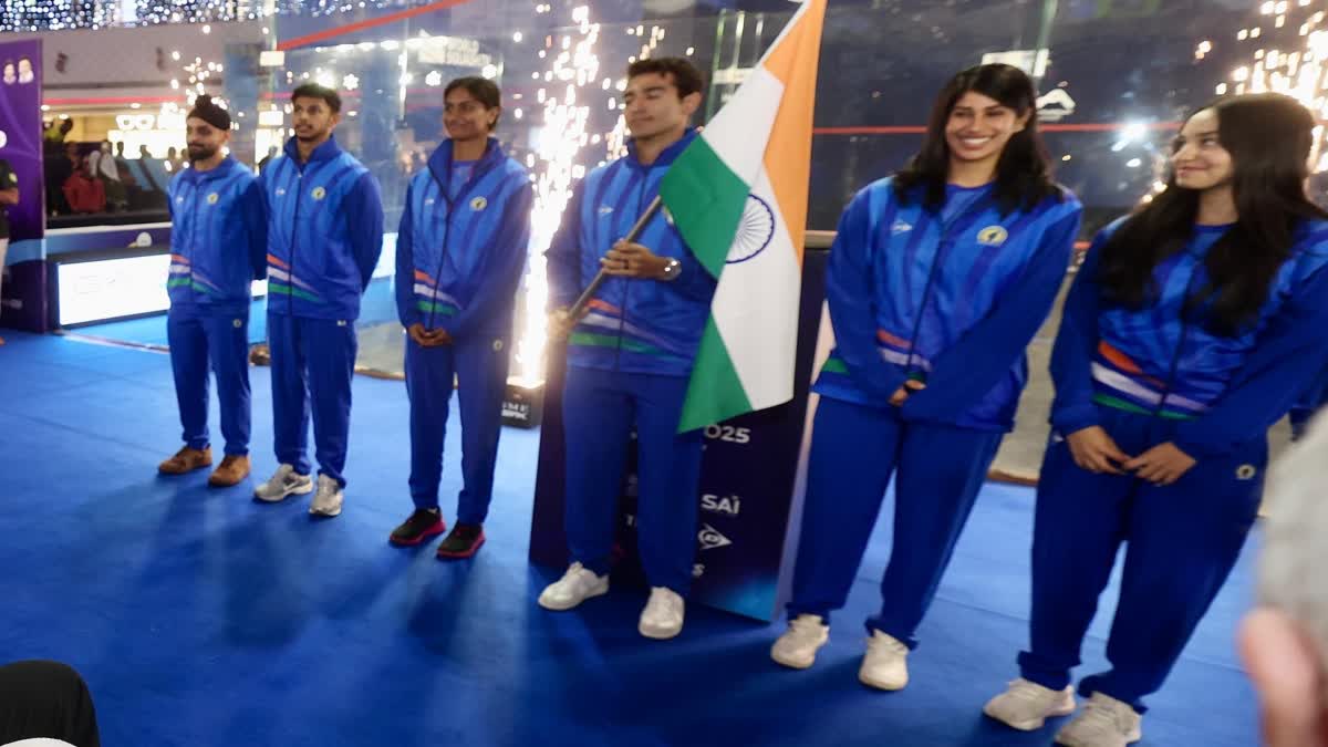 உலகக்கோப்பை ஸ்குவாஷ் தொடர்: முதன்முறையாக சாம்பியன் பட்டம் வென்ற இந்தியா