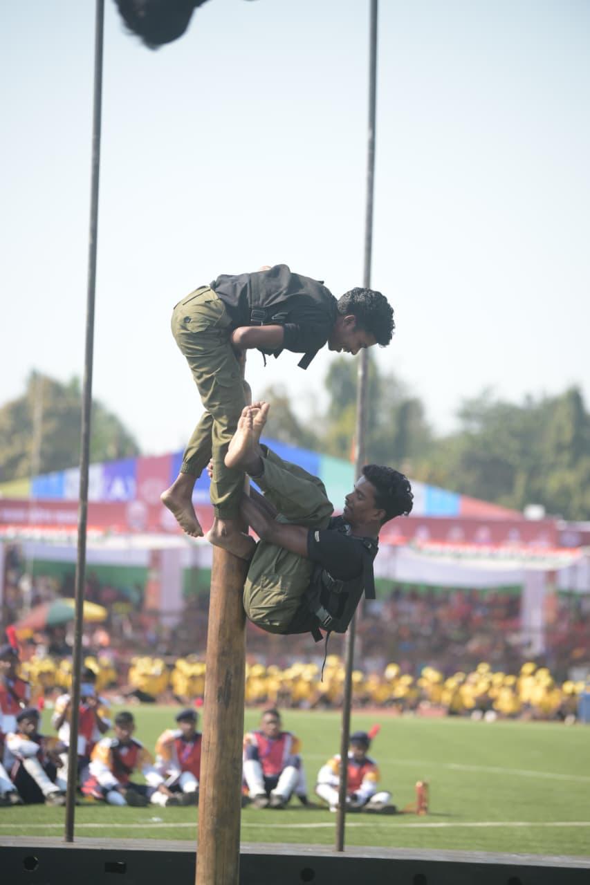 MALLAKHAMB PLAYERS FROM ABUJHMAD