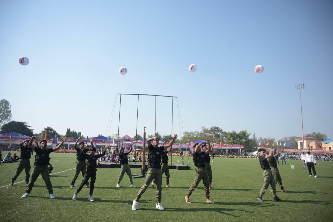 MALLAKHAMB PLAYERS FROM ABUJHMAD