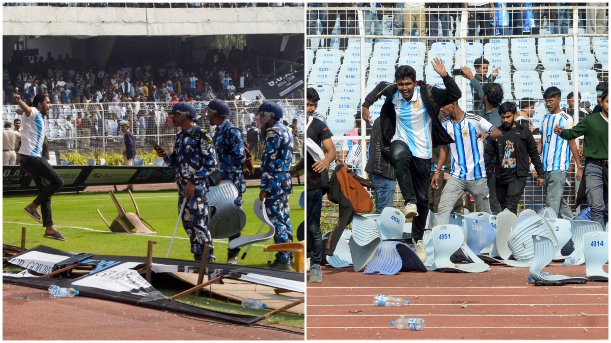SALT LAKE STADIUM VANDALIZED
