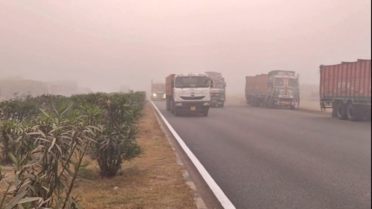 कैमूर में छाया कोहरा