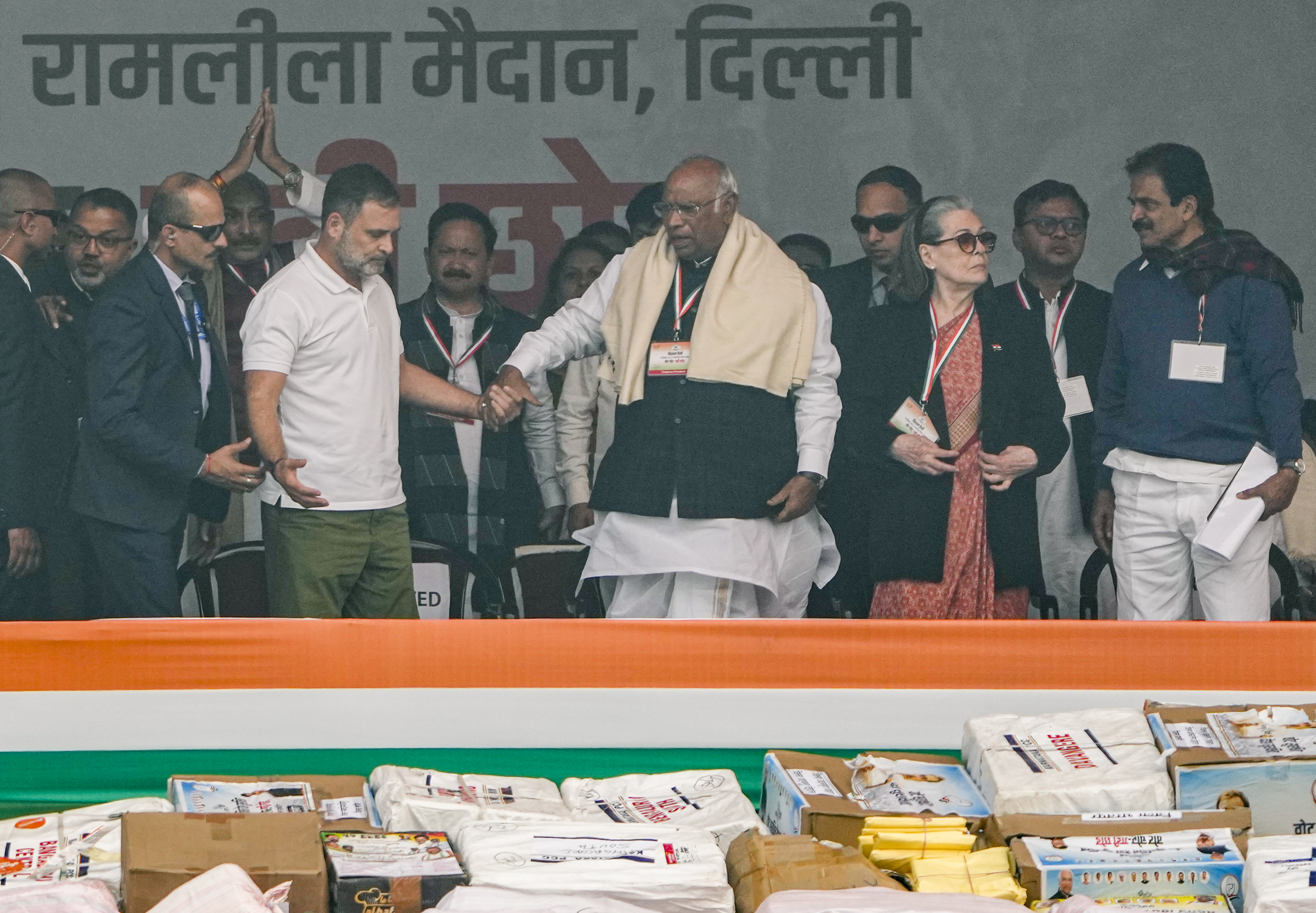 'Vote Chor, Gaddi Chhod' rally