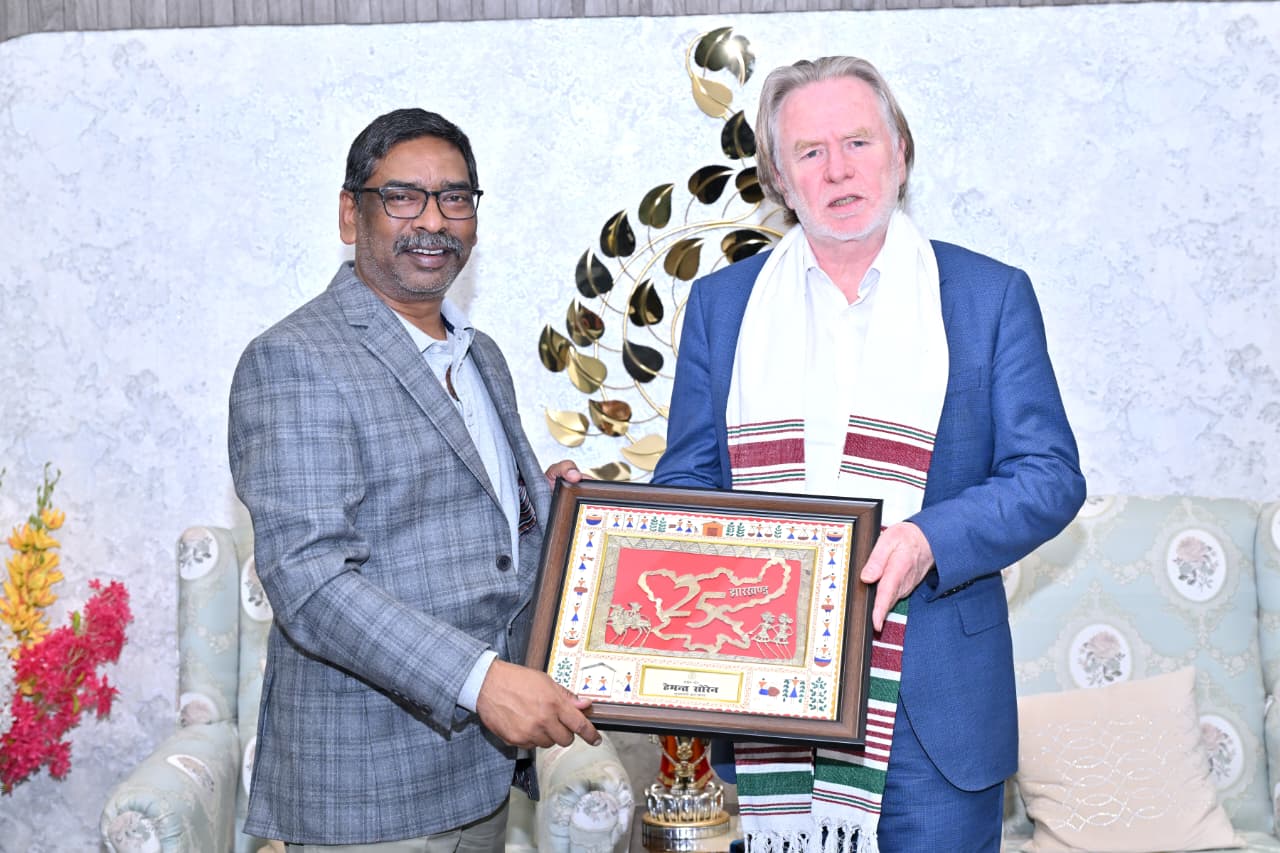 Australian High Commissioner met with CM Hemant Soren in Ranchi