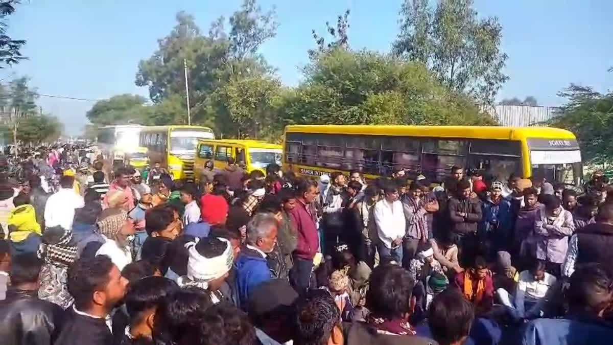 RATLAM ROAD ACCIDENT MAN DIED