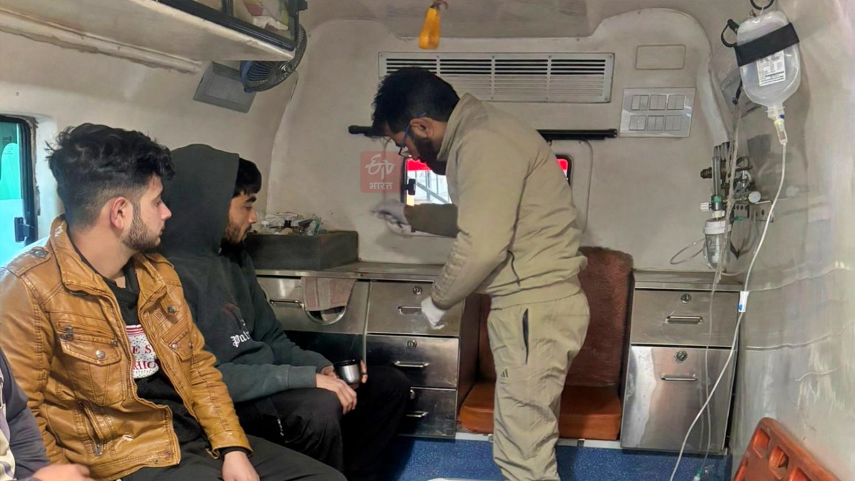 Treating those injured in the fire accident