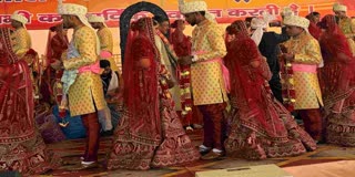 दिल्ली में एक भव्य सामूहिक विवाह समारोह