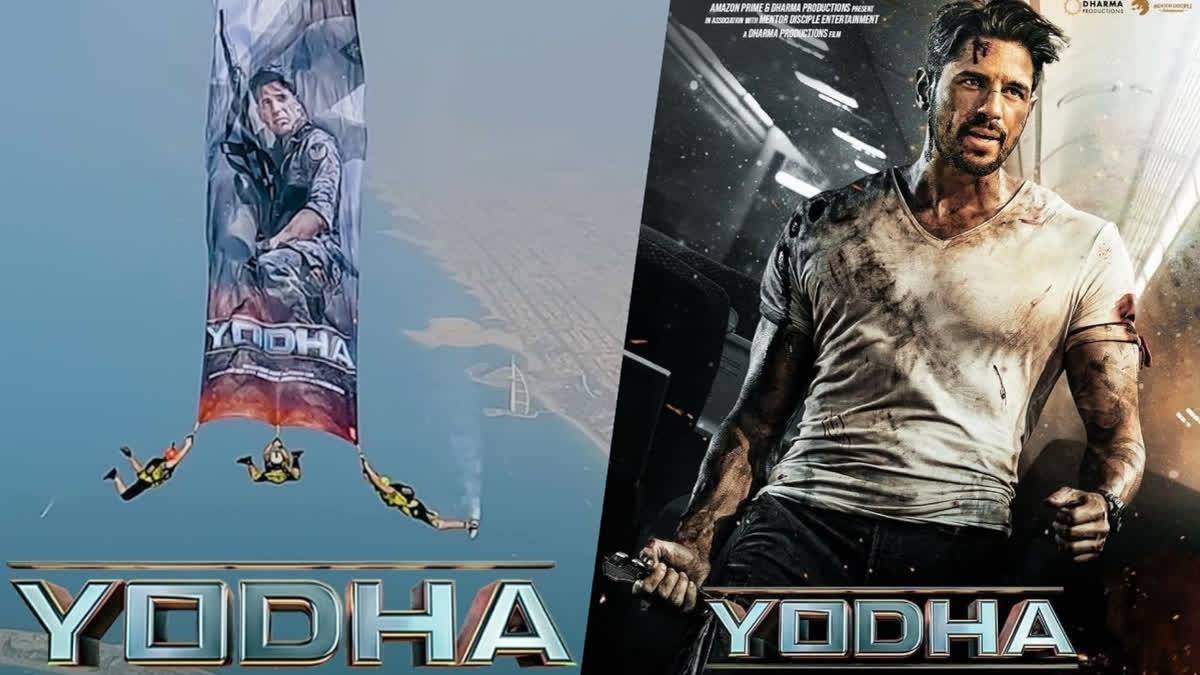 Karan Johar Airdrops Yodha Poster with Adrenaline-Fueled Video from Skies, Unveils Teaser Date Karan Johar Airdrops Yodha Poster with Adrenaline-Fueled Video from Skies, Releases Teaser Date