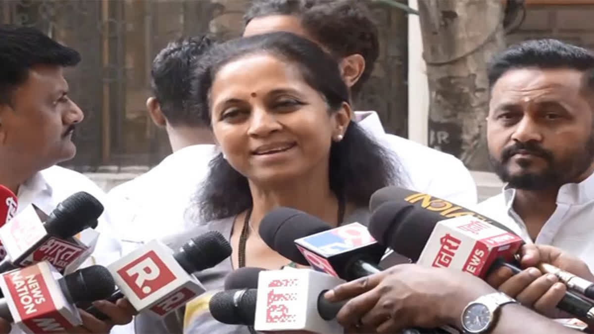 Sule calls Speaker's ruling in NCP case 'copy-paste' of Shiv Sena verdict Sule calls Speaker's ruling in NCP case 'copy-paste' of Shiv Sena verdict