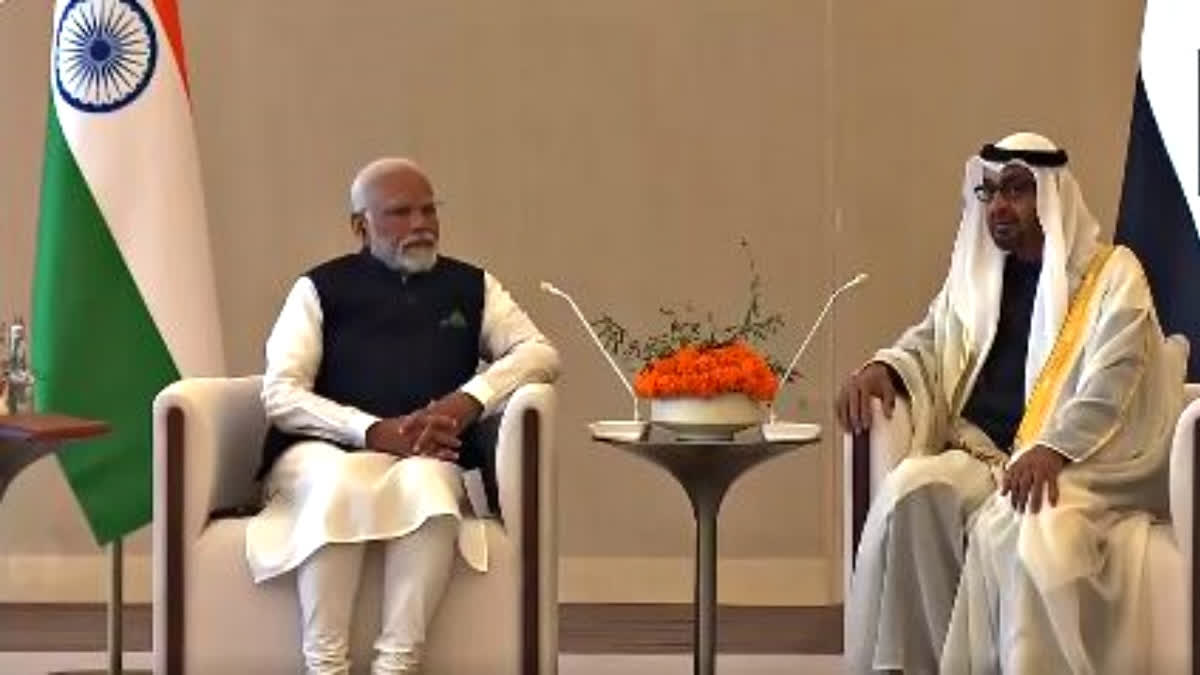 IMEC Reflects India's Growing Strength, Don't View It as Counter to China's BRI: Expert Left, PM Modi, Right UAE President Sheikh Mohamed bin Zayed Al Nahyan