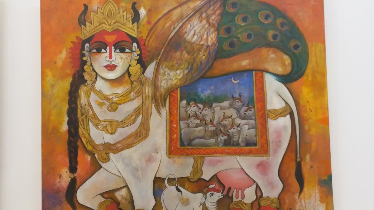 MP Telangana Art Indore Exhibition