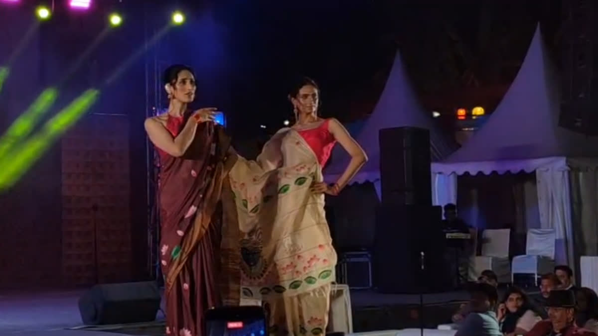 Fashion show was organised at Surajkund in Faridabad where models dazzled on the ramp