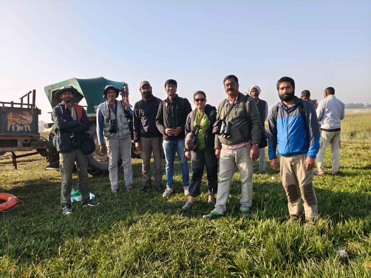 wildlife survey chambal river