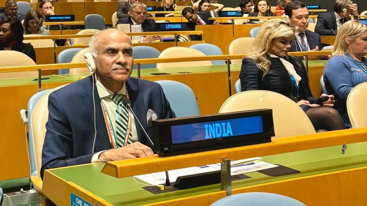 India Slams Pakistan For 'Unjustified' Reference To Jammu And Kashmir In UNGA India Slams Pakistan For 'Unjustified' Reference To Jammu And Kashmir In UNGA