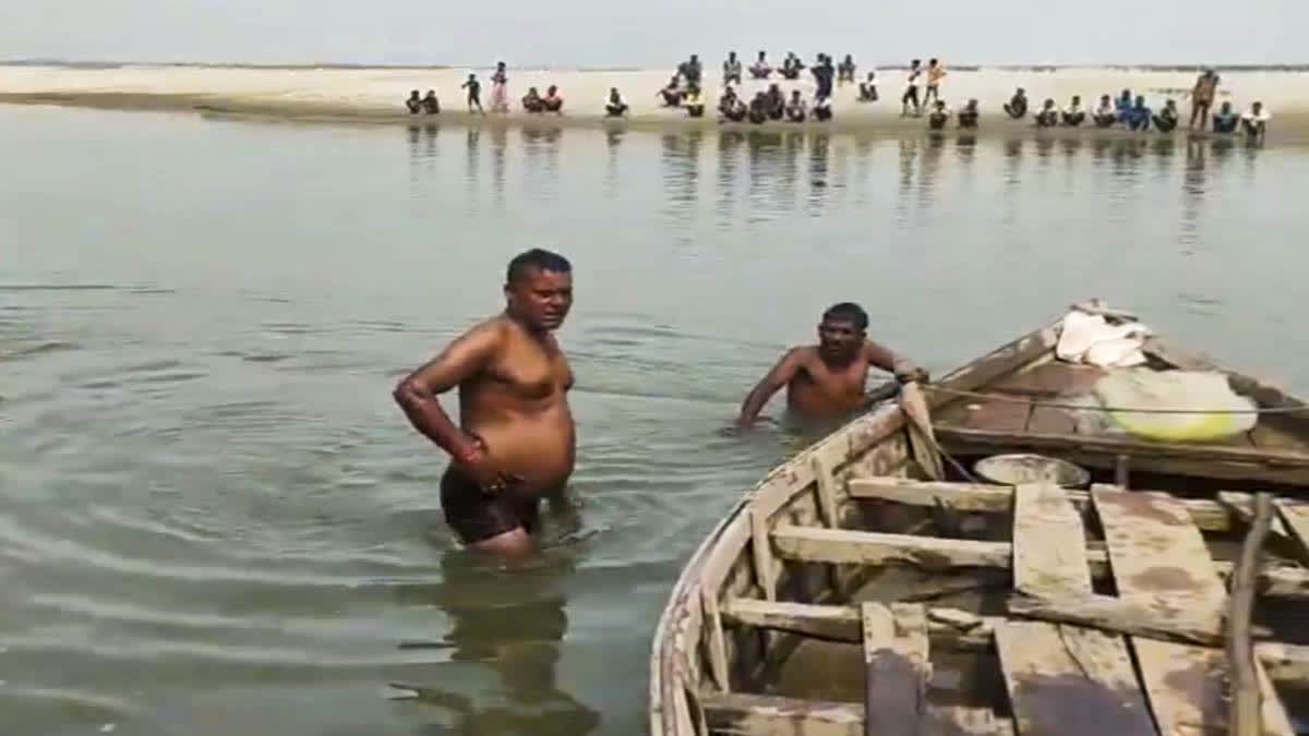 Rescue and relief operations underway in Sharda River.