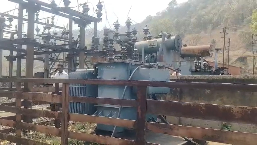 Transformer at Korea Colliery Colony