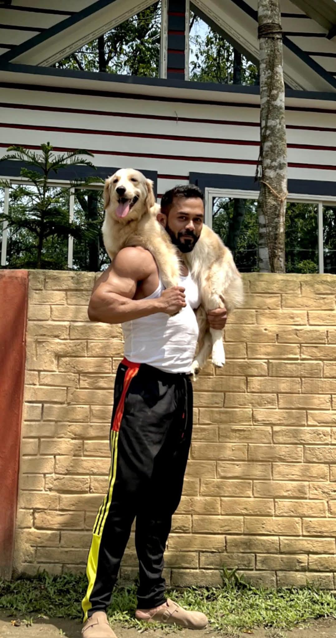 Bodybuilder actor Bhaskar Tamuli