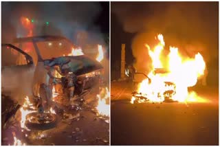 CAR AND BIKE COLLISION