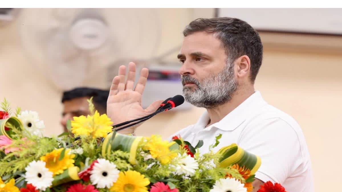 A file photo of Rahul Gandhi.