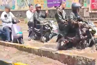 Drainage Water On Road In Nashik