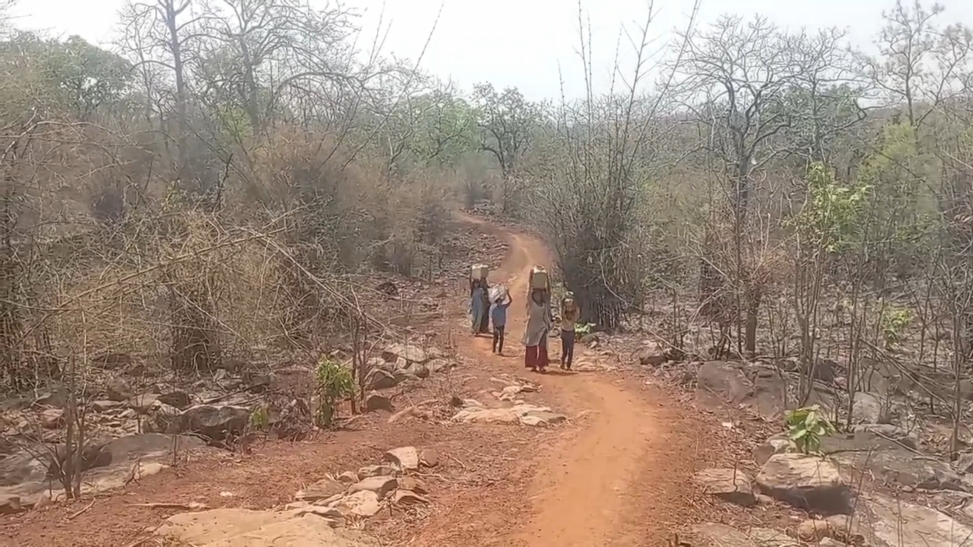 Panari Villagers forced to water