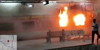 FIRE ACCIDENT AT NAMPALLY RS